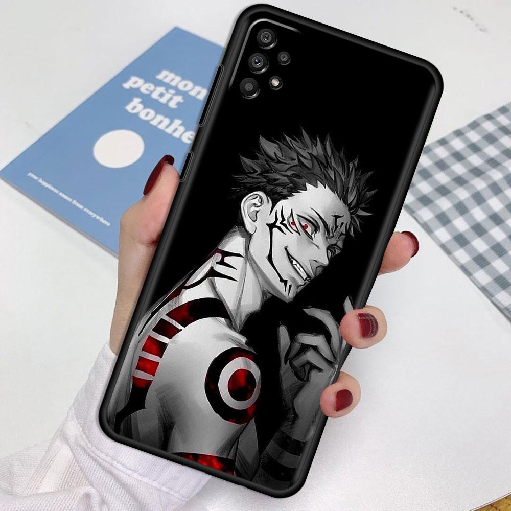 Case For Samsung Galaxy A52 A12 A51 A32 A21s A71 A53 A13 A32 A72 A31 A33 A22 A03 A41 Phone Cover Cute Jujutsu Kaisen