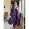 Indian Bollywood Cotton Kurti Pant Dupatta Set Designer Women's Ethnic Kurta Set