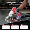 21V High-speed Rotating Head Electric Metal Cutter, Dual Speed Adjustable Cutting Tool with Box & LED Light for Iron, Aluminum