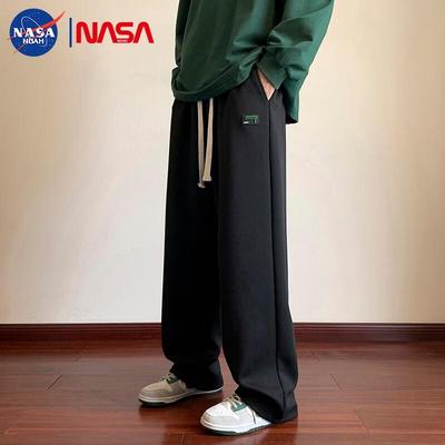 NASA NOAH Men's Loose Fit Straight-Leg Casual Pants