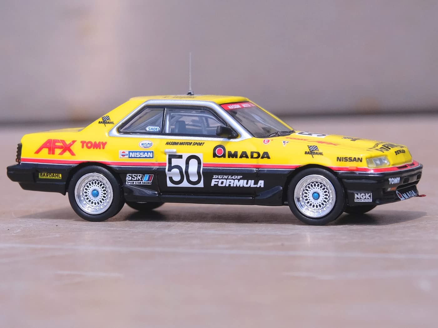

Inno Models Nissan Skyline 2000 TURBO All Japan Touring Car Championship 1987 Completed Product 1/64 RS-X (DR30) #50