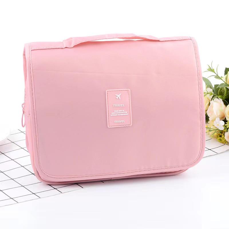 Women s Waterproof Large-Capacity Hanging Toiletry Bag - Multi-functional Twill Makeup & Storage Organizer