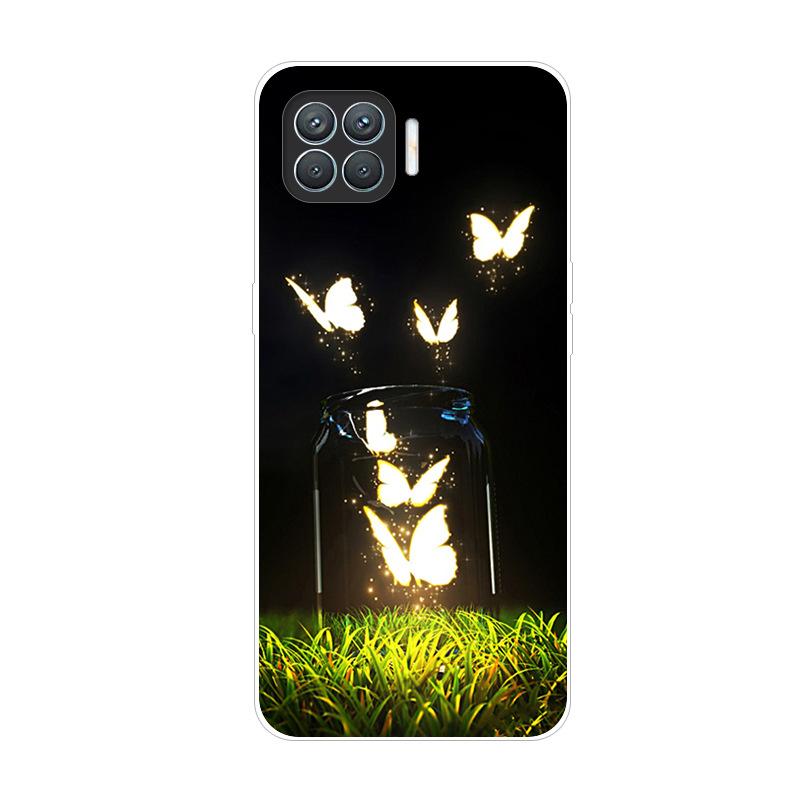 For OPPO Reno4 Lite Case Reno5 Lite Shockproof Soft silicone TPU Back Cover For OPPO Reno 5 4 Lite Phone Cases Case Cute Cartoon