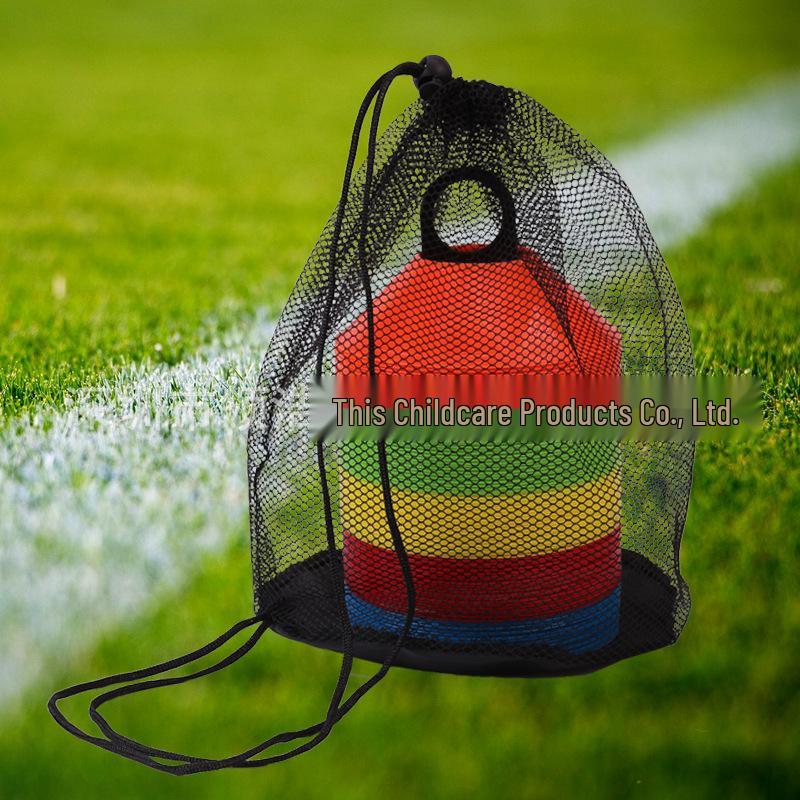Mini Robuster Runder Logo Trainingskegel & Hindernismarkierer für Fußball