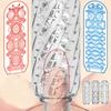 Male Masturbator Cup Soft Pussy Sex Toy Transparent Vagina Adult Endurance Exercise Adult supplies Vacuum Pocket Cup for Men