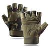 Hunting Gloves for Men and Women Half Finger Outdoor Mountaineering and Cycling Wear-resistant Breathable Riding Gloves Camping
