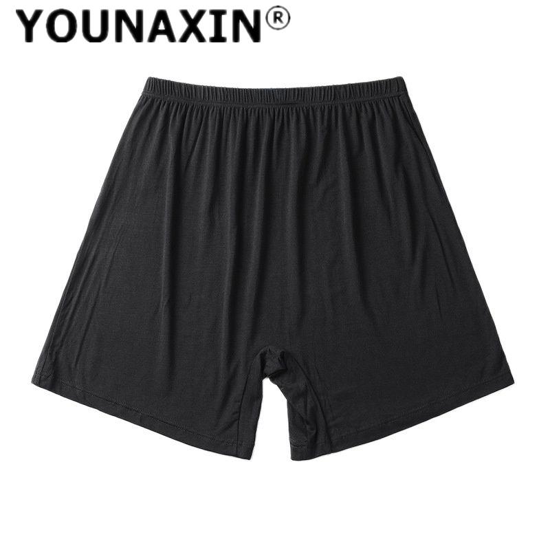 

Мужское нижнее белье большого размера, модальные боксеры, модальные трусы, нижнее белье для людей среднего и пожилого возраста, нижние шорты с высокой талией, однотонные трусы XL 2XL 3XL 4XL 3XL