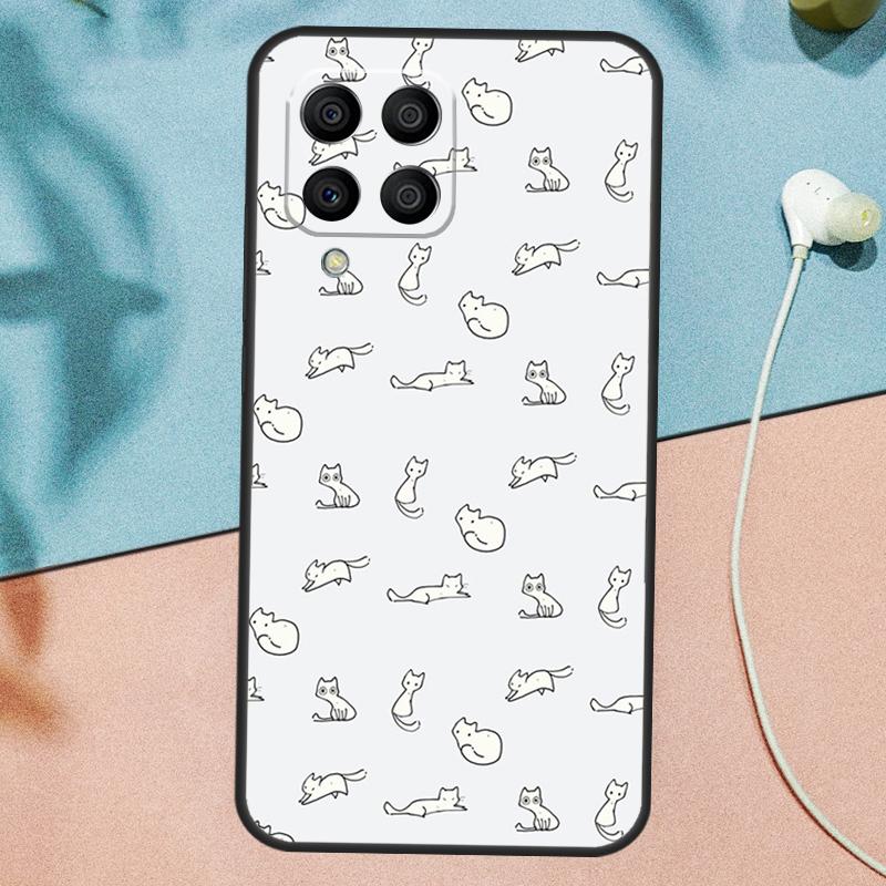 

Minimalist Cats Case For Samsung Galaxy M54 M14 M34 M13 M53 M56 M52 M32 M16 M11 M21 M31 M35 M12 M15 M36 M55 Samsung M31