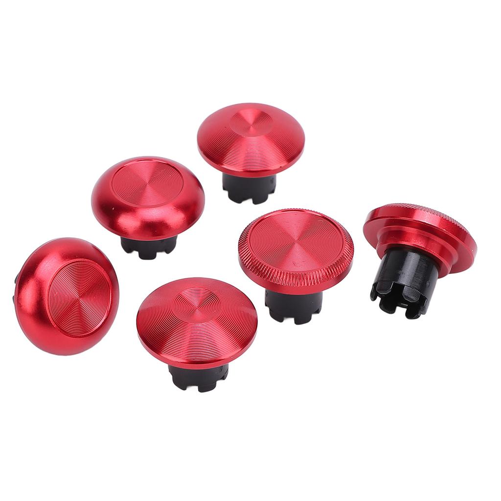 Thumbstick Caps Replacement Kit for Edge Controller Aluminum Alloy Metal Joystick Stick Grip Cap