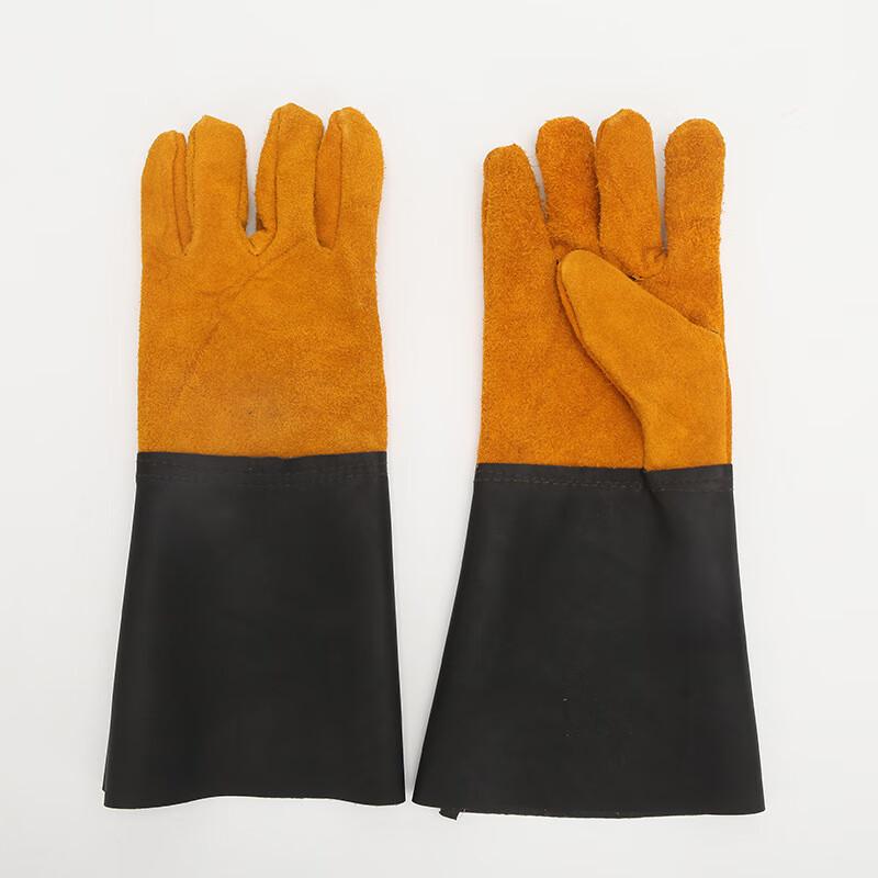

Làngměi Cow Split Leather Extended Welding Gloves
