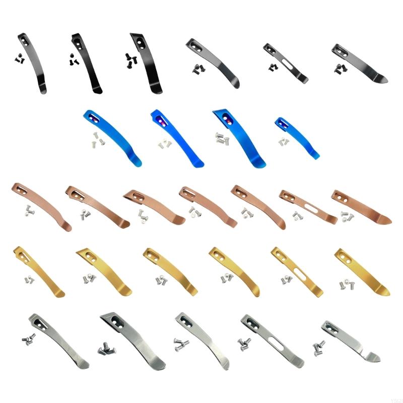 Sturdy 420 Stainless Steel Pockets Cutter Clip Gear Pockets Clip For DIY Tool With Secure Grip And Convenient Design Y5GB