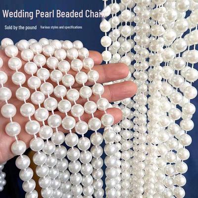 ABS Perlen Hochzeitspassage und Decken Perlenvorhang Ornamente