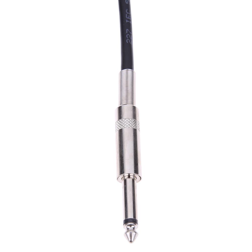 3 Meter Gitarre zu PC USB Aufnahme Kabel Verbindungsschnittstelle 6,5 mm 6,5 mm zu USB Gitarrenkabel Elektrisches Gitarrenkabel