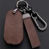 Leather Car Flip Key Case Cover Shell For Peugeot 208 308 408 508 2008 3008 4008 5008 For Citroen C3 C4 Cactus C6 C8 Accessories