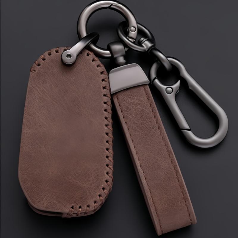 Leather Car Flip Key Case Cover Shell For Peugeot 208 308 408 508 2008 3008 4008 5008 For Citroen C3 C4 Cactus C6 C8 Accessories