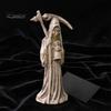 Dark Shape Halloween Decor Scythe Night Light, Grim Reaper LED Desktop Light Decor, Warm Glow Ornament for Spooky Party Home