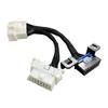 OBD2 Splitter Y-Kabel Stecker Splitter auf 2 Buchsen Verlängerungskabel 15cm/6inch Auto OBDII Splitter Verlängerungskabel