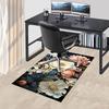 1PC Floral Pattern Carpet Ultra Soft, Thick & Absorbent, Non Slip Machine Washable Mat for Entryway
