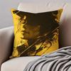 Pop American Singer MMichael Jackson Cushion Cover Pillowcase Antidustmite Invisible Zipper Short Plush Sofa Cushion