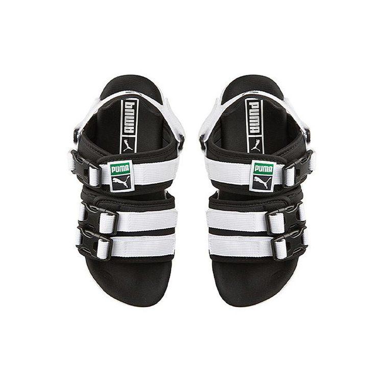 PUMA Slect Leadcat Ylm Sandal Black/White 365630-02