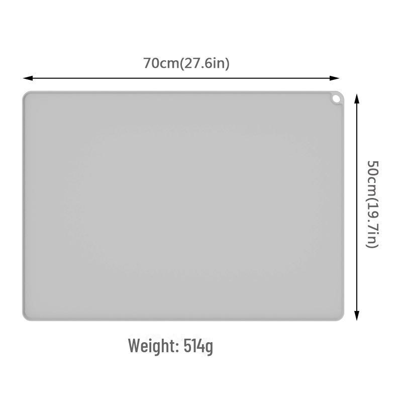 

Непроливающийся нескользящий водонепроницаемый силиконовый коврик для домашних животных для кошек и собак