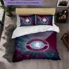Aston Villa Football Themed Bedding 3Pcs Duvet Cover Set Decorative Bed Linen For Teen Room Home Decoration