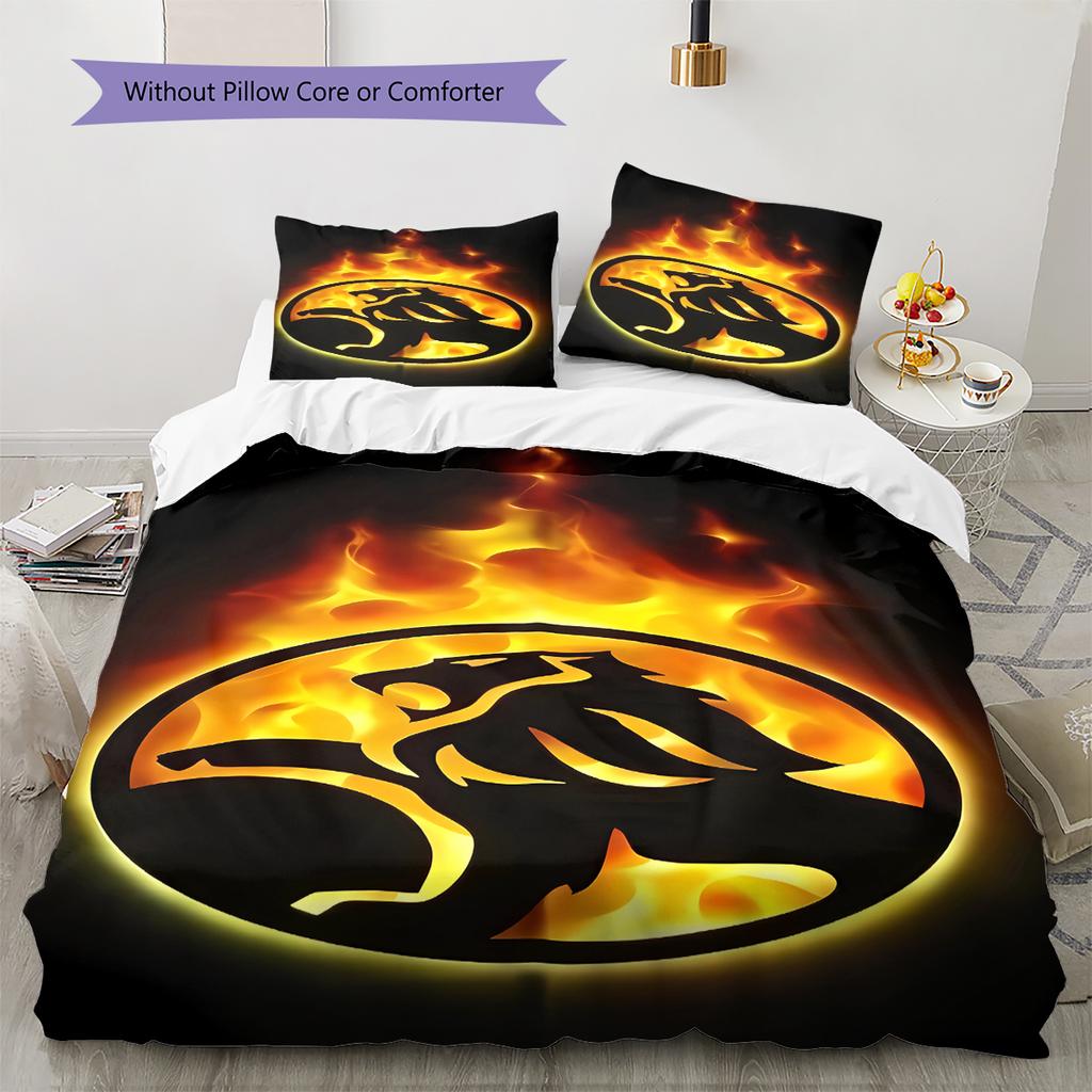 Holden Pattern Bedding,Quilt Set Quilt Cover Pillowcase Home Birthday Gift (1 * Duvet Cover + 2 * Pillowcase, Without Core)