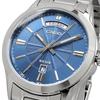 CASIO Analog Quartz Watch Metal Band Silver Blue Overseas Model [Casio] Men's MTP-1381D-2AV
