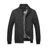 Jacke Business Casual Herrenjacke Casual Stehkragen Solid Coat Jacke