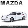 1/32 Mazda RX7 Alloy Car Model Diecast Toys Vehicles Children Boys Gift Sound and Light Collection Miniature Voiture Home Decor