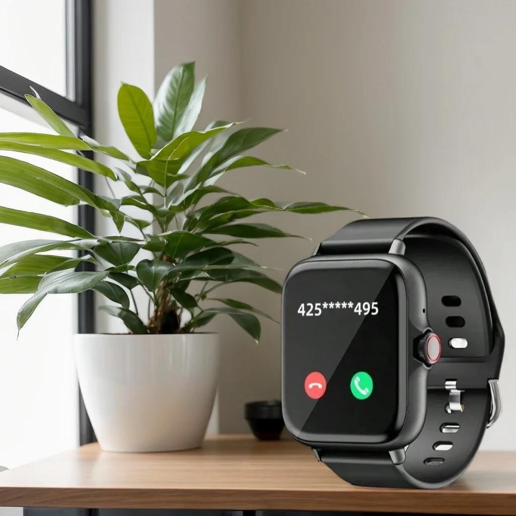 

Smartwatch with 2.01 HD Touch Screen & Rotating Crown for Sleep Tracking and Custom Faces