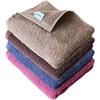 Imaa Imabari Towel Certified Face 4-Piece Set Soft Thin Quick-Drying Made Japan 100 Cotton Vacuum Compressed Pack Assortment