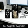 Cool Cat Phone Case For iPhone17,16,15,14,13,12,11 Plus,Pro Magnetic with Magsafe Wireless Charging
