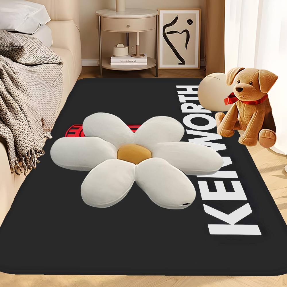 K-Kenworth Floor Mat INS Style Soft Bedroom Floor House Laundry Room Mat Anti-skid Household Carpets