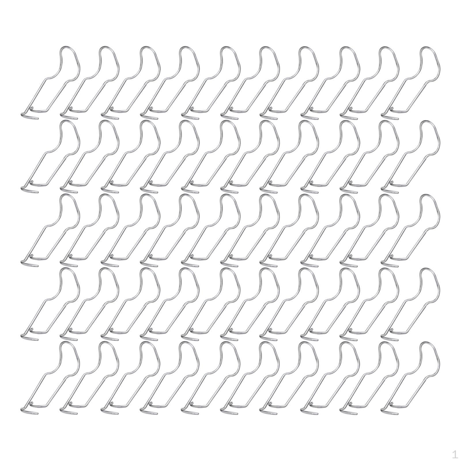 

50 Pieces Climbing Pipe Support Fixing Tool Vine Trellis Clips Clamps Plant Cages Connector for 2.5cmx2.5cm tube