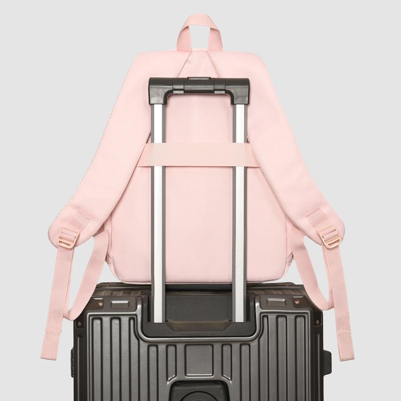College Style Women's Backpack Large Capacity Student Solid Color School Bag