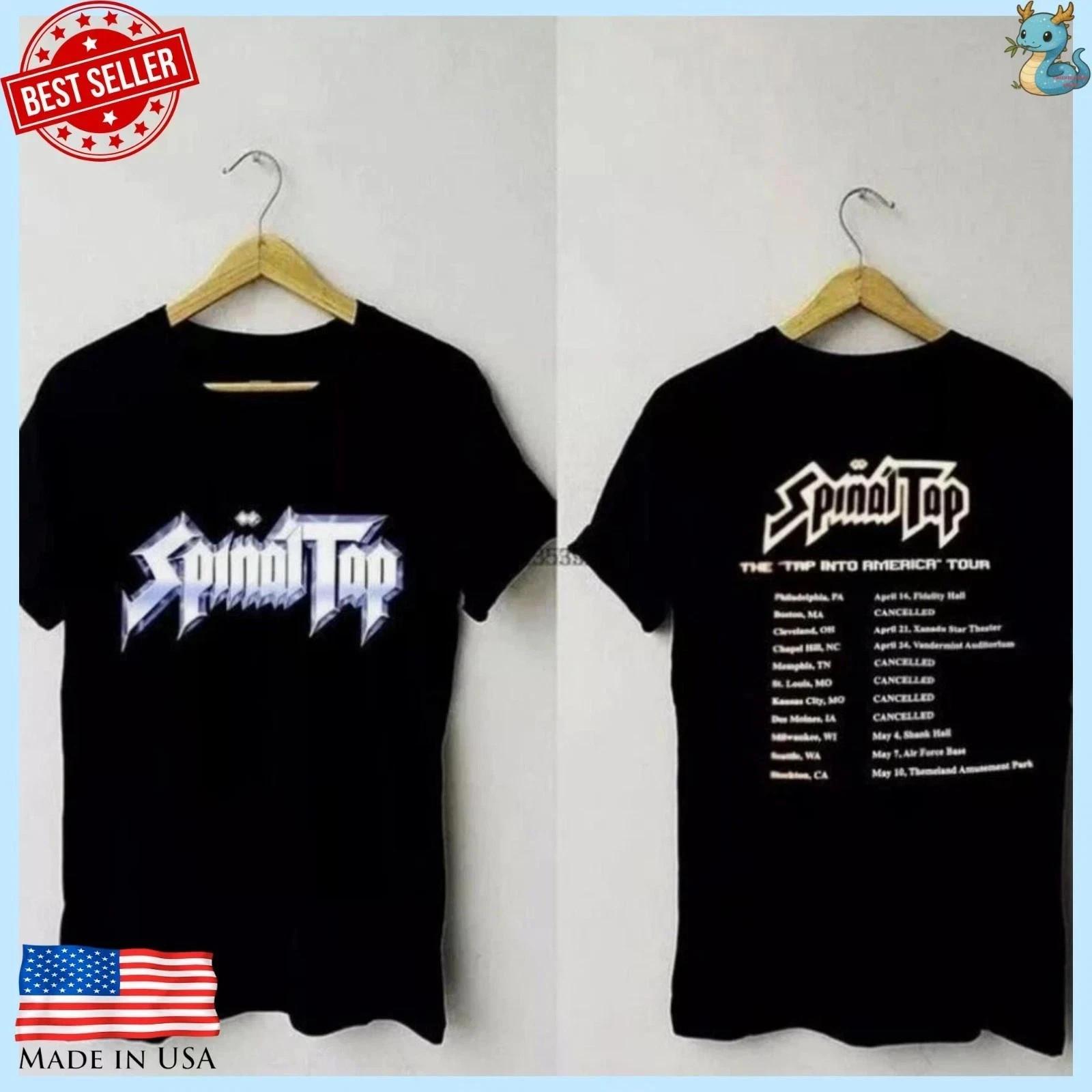 Premium Quality! SPINAL TAP TOUR Band Music Shirt Unisex New Reprint All Size M