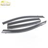 19 A6L Rain Deflectors with Plastic Bright Strips - Trim Decoration Stickers for Exterior.