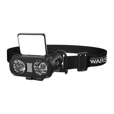 WARSUN MD9 Şarj Edilebilir 800 Lümen COB Ayarlanabilir El Feneri, 5 Mod, Acil Durumlar İçin, Panel, 90° Açı, Sensör, Modlar, Balıkçılık, Bisiklet Sürme, Kamp