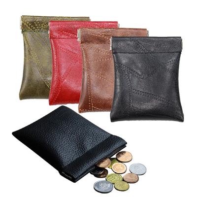 Portamonete in Pelle Morbida Mini Portamonete in PU per Monete Uomo Donna Organizzatore per Auricolari Chiavi Portamonete Portatile Portacarte
