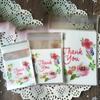 100pcs   4 Sizes New Plastic Wedding Favors Cookie Package Thank You Candy Bag Self-Adhesive
