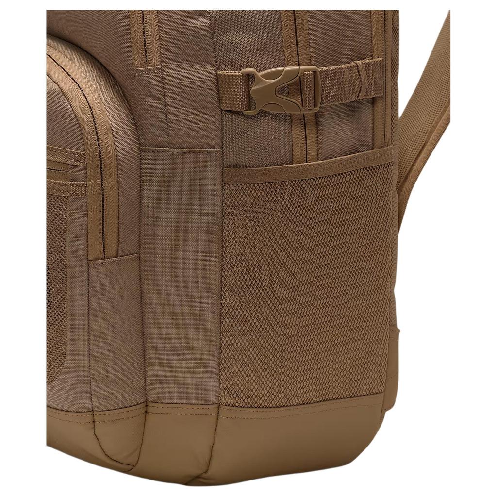 Jordan Blacktop 22L Logo Simple Versatile Polyester Backpack Unisex Backpack Brown II6455-213
