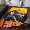 Anime Naruto sklisikre tepper for stue Komfortabelt teppe Mykt gulvmatte Tepper for soveromsmatte Område Teppe hjemme Stor pelsmatte