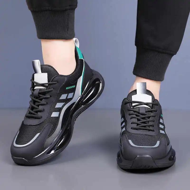 Fashion PU Leather Without Heel Men's Brown Sneakers Brand Loafers Brand Basketball Shoes Sport On Sale Loafter Shose Special Use