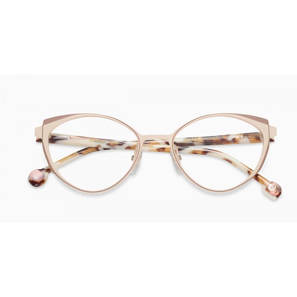 

Etnia Barcelona Women Eyeglasses Renner Whze White On Brown/51-19-142