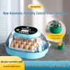 Smart Egg Incubator for Small Households - Ideal for Chicken, Duck, Goose, Pigeon, and Quail Eggs.