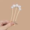 Chinese Style Beaded Three Teeth Hair Comb Elegant Retro Hairpin Daily Hanfu Cheongsam Hair Accessories