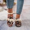 Fashion Pearl Women Flats Shoes Fashion Loafers Leopard New Summer Sandals Designer 2025 Casual Sport Woman Sneakers Walking Zapatos