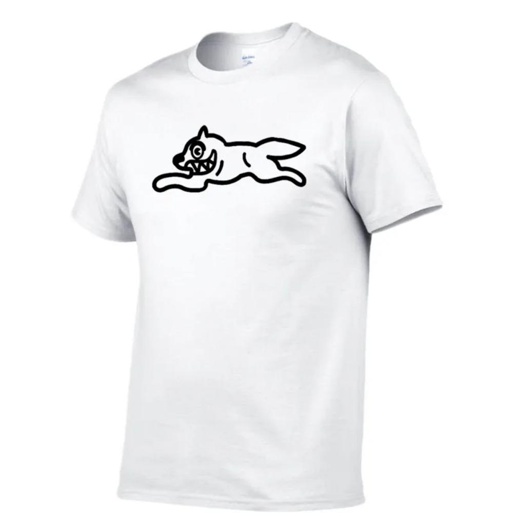 

Модные футболки для мужчин и женщин, принты с собаками, одежда больших размеров из чистого хлопка, уличная одежда в стиле хип-хоп, футболки с короткими рукавами XXXL