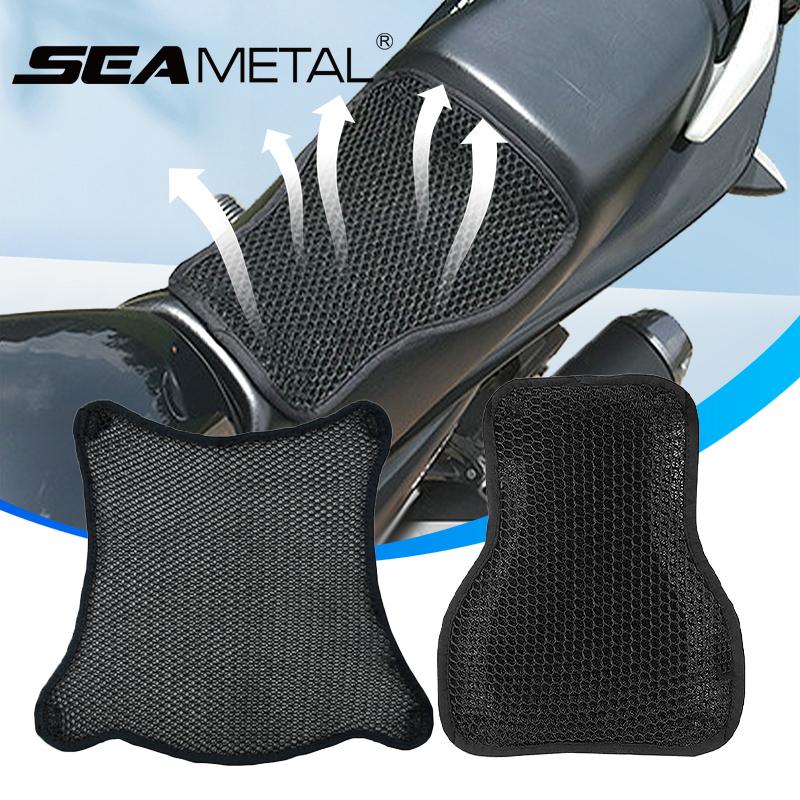 

Чехол на сиденье мотоцикла SEAMETAL, дышащая, нескользящая, с 3D-сеткой L(32*36cm) чёрный